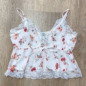 NEW American Eagle Prettiest lace trim cami